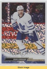 2022-23 Upper Deck Series 2 Speckled Rainbow Foil Mark Giordano #421 READ q2c