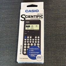Image of Casio FX-83GT CW Scientific Calculator GCSE School Maths New Boxed Black