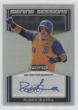 2022 Panini Prizm Draft Picks Signing Sessions Ruben Ibarra #SS-RI Auto 0w7
