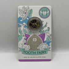 2022 $2 Two Dollar Coin - Tooth Fairy - Uncirculated RAM Card QEII