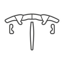 Suomy imbottitura interna lavabile per casco Glider 6mm