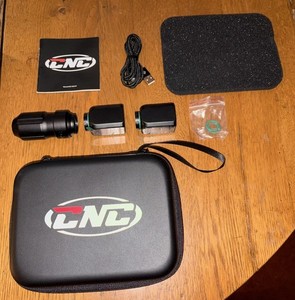CNC E77Pro Wireless Tattoo Machine Adjustable Stroke LED Screen 2 Batteries CASE