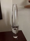 Vintage Signed Steuben Tear Drop Bud Vase
