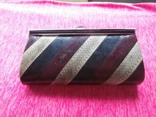 Damen Abend Tasche LEDER SLANGE MUSTER IMITAT...