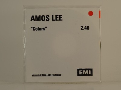AMOS LEE COLORS (H1) 1 Track Promo CD Single including White Sleeve EMI RECORDS