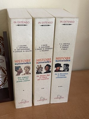 Universalgeschichte 3 Bände, In Extenso, Larousse