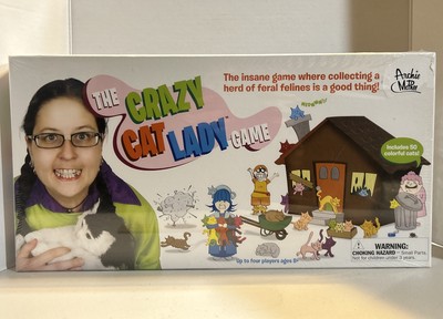 Accoutrements THE CRAZY CAT LADY (Board) GAME - NEW
