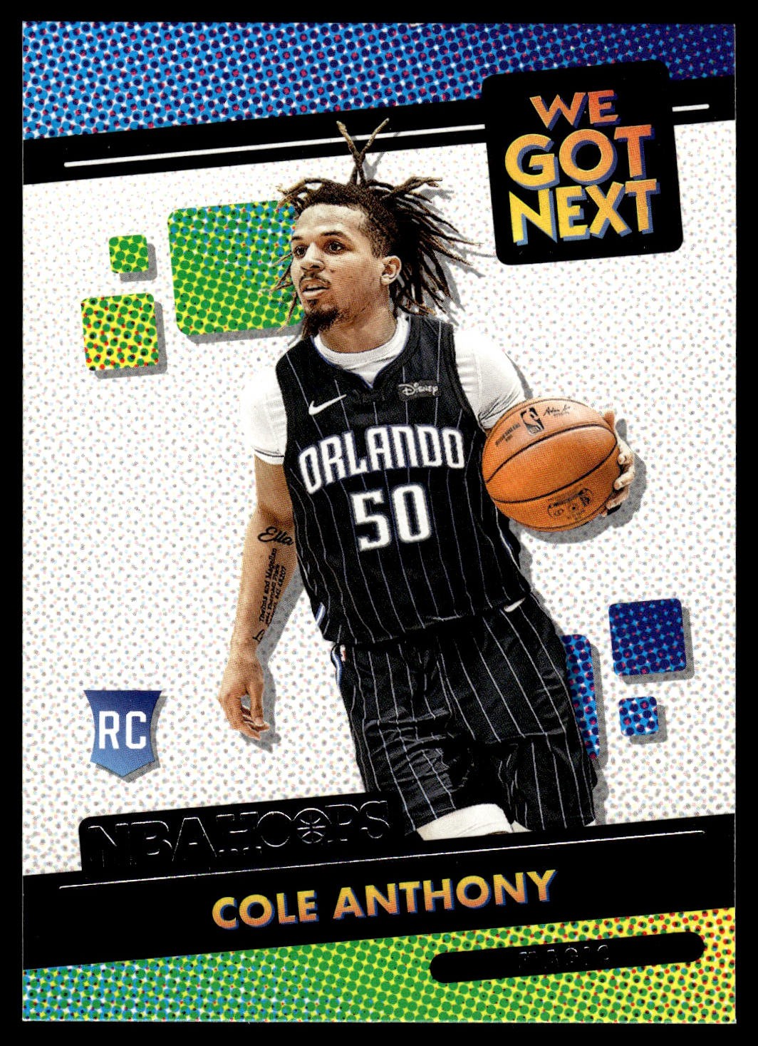 2020-21 Hoops We Got Next #15 Cole Anthony