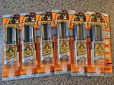 6X Gorilla Glue Epoxy 0.85 Ounce Syringe, Two Part Resin and Hardener