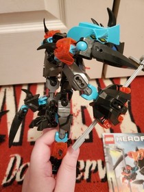 READ Lego Hero Factory Lot 44015 44016 44020 44021 Flyer Splitter Jaw Beast EVO