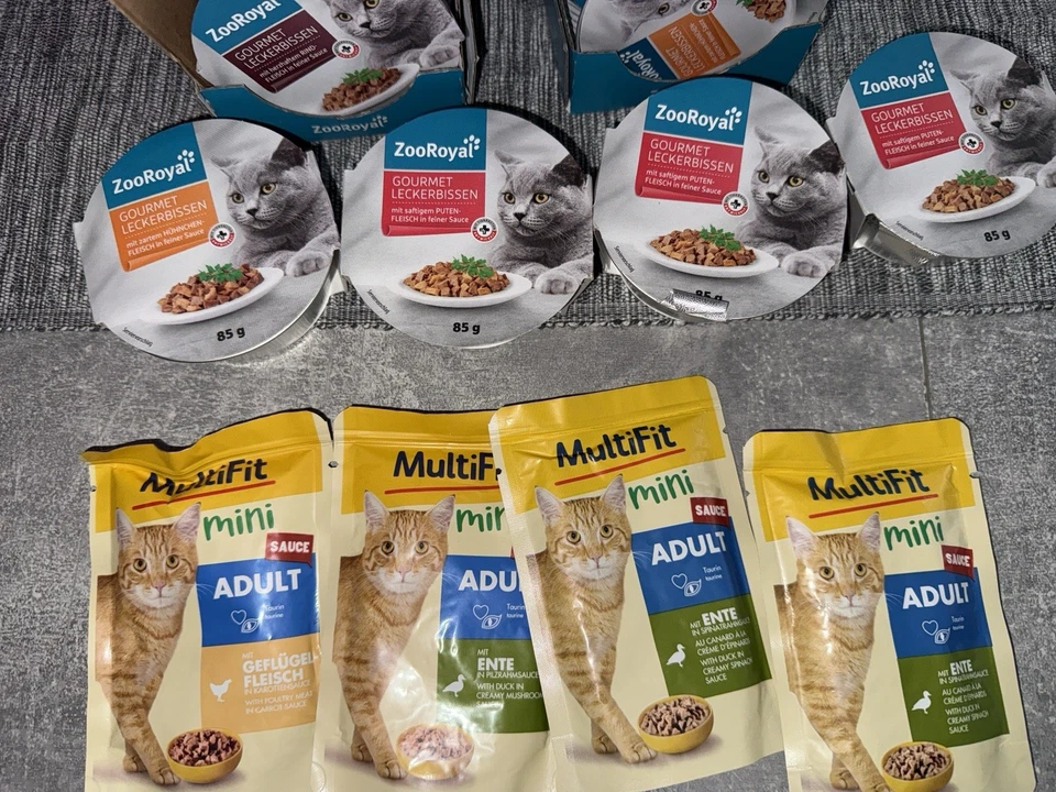 Katzennassfutter 28 x Gourmet Leckerbissen 4 x Multifit Nassfutter - Bild 3 von 3