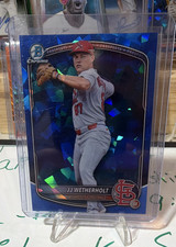 Topps 2025 Bowman Chrome Draft Sapphire JJ Wetherholt #BDC-145 Cardinals
