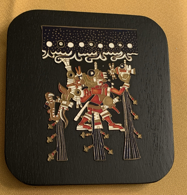 Mexican Aztec Calendar Month Plaque June/Junio Etzalqualiztli Wall Art