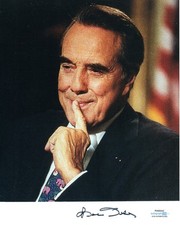 Senator Bob Dole Signed Autographed 8x10 Photo ACOA