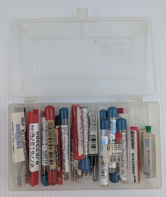 Double-Ended End Mill Flute Metal Working Assorted Lot