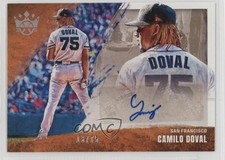 2022 Panini Diamond Kings DK Signatures Holo Silver /75 Camilo Doval Auto 2s2