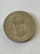 Queen Elizabeth II 1965 ,1970 Scottish Shilling - Uncirculated Uncirculated X2