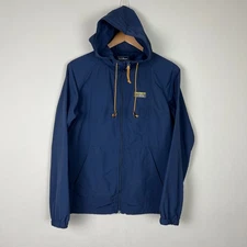 LL Bean Jacket Womens Small Navy Mountain Classic Full Zip Hoodie Lightweight S