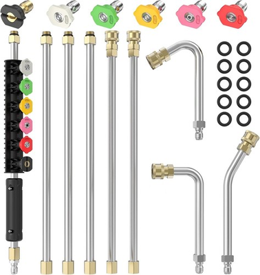 #ad Sealegend 8Ft Pressure Washer Extension Wand For Gutter Cleaning Upgrade $60.99