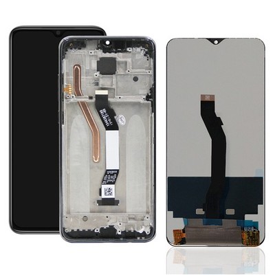 For Xiaomi Redmi Note 8 Pro LCD Display Touch Screen Digitizer Frame Replacement