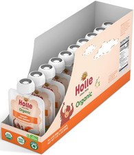 Organic Baby Yogurt Pouches with Mango Fruit Pur e - 10 Pack, 0 Sugar Added