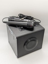 RockJam Singcube karaoke machine 5W rechargeable Bluetooth 2 mics party cube