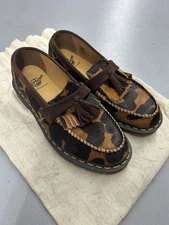 Dr. Martens Air Wair Adrian Ocelot + Dark Brown Made in England UK 7/US W9 M8