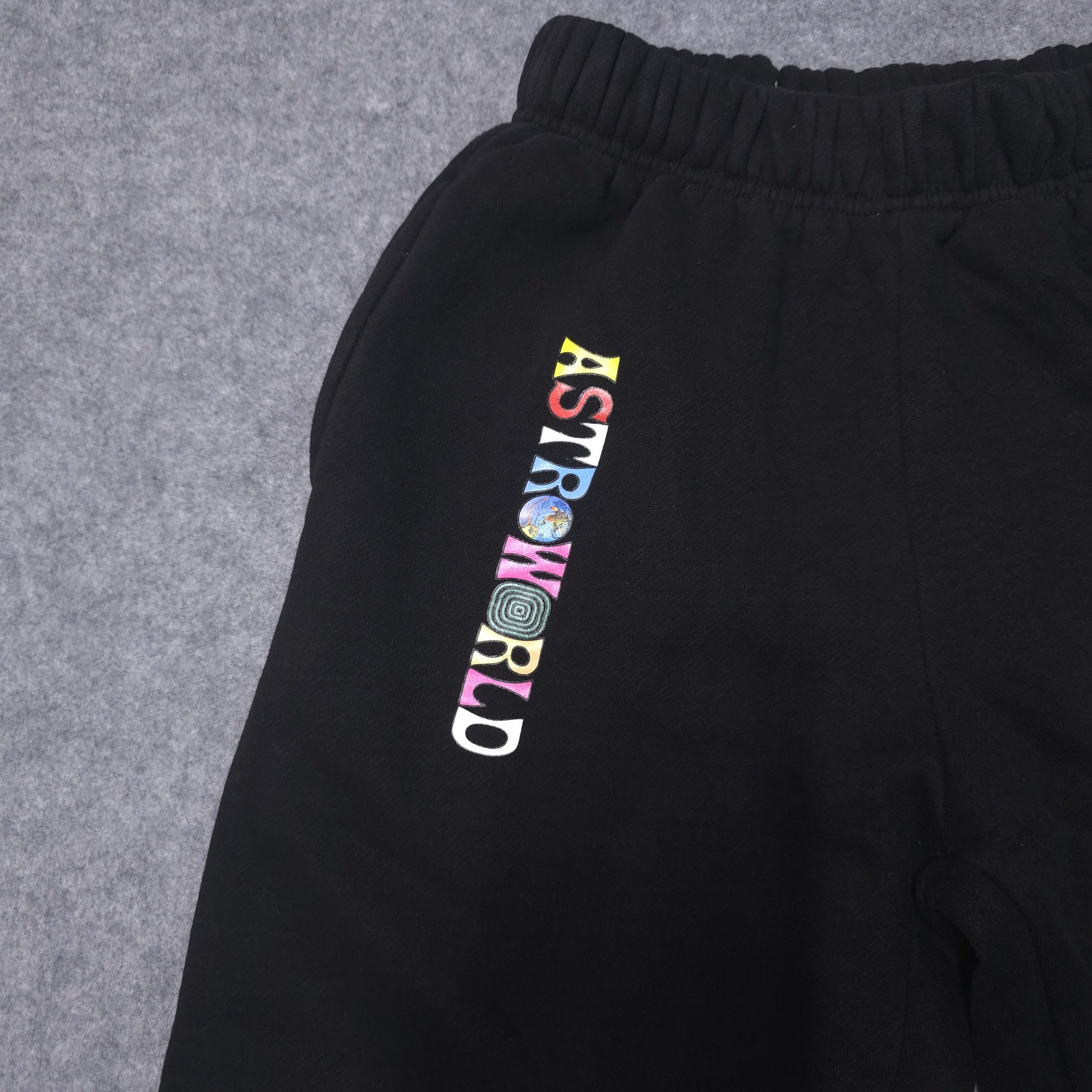 Astroworld X Champion Sweatpants Mens S Black Thrills Chills Wish You Were Here image 3