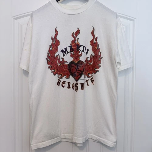 Aerosmith Ma Kin Get A Grip Tour Shirt XL Giant 1990s vintage concert t-shirt, vintage, size XL, single stitch, B+ condition