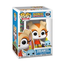 Funko Pop! & Buddy: Sonic - Cream with Cheese - Sonic The Hedgehog - Figura de V