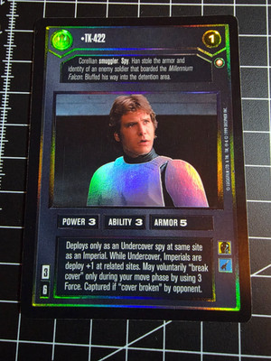 Star Wars CCG Decipher SWCCG: Reflection FOIL TK-422