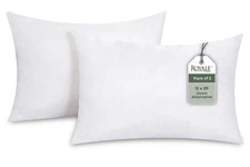 12x20 Pillow Insert - Down Alternative Throw Pillows Insert - Rectangle Pillo...