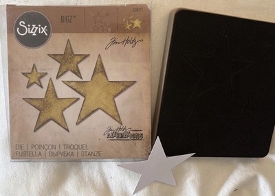 Tim Holtz Alterations Bigz Stacked Stars Die Sizzix 658771