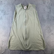 Halo SleepSack Wearable Blanket Medium 6  12 Months Green Zip Cotton