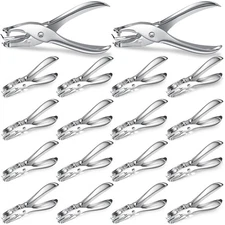 Yexiya 20 Pcs Single Hole Punch Circle Small 1/8 inch One Hole Punch Bulk for...