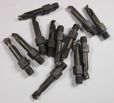 Threaded Shank Short Drills #2 0.2210'' HSS 135° 9/16'' x 1-1/4'' (12 Pcs)
