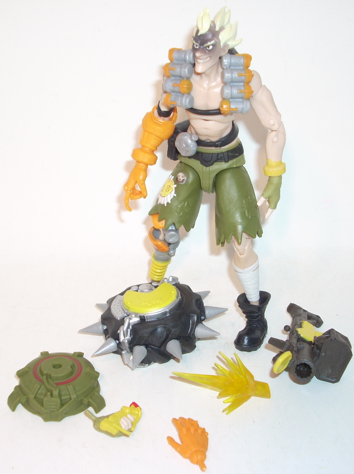 Overwatch Ultimates JUNKRAT Action Figure Complete 6.5" Hasbro Blizzard 2018 