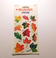 Mrs. Grossman's Stickers Lot of 3 Sheets Brand New in Package ~Posh Fall Leaves~