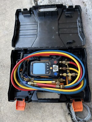 Testo 550S Smart Digital Manifold Wireless Clamp Vacuum Probes Hose EXTRAS