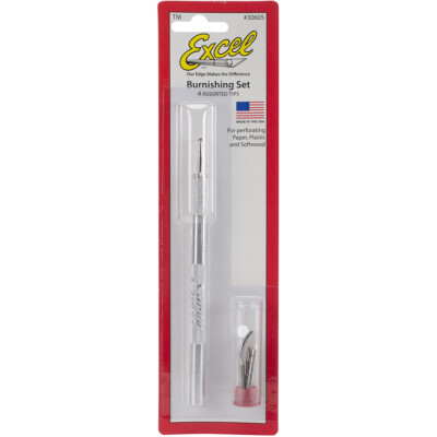 #ad Excel Burnishing Set With 3 Tips $14.03