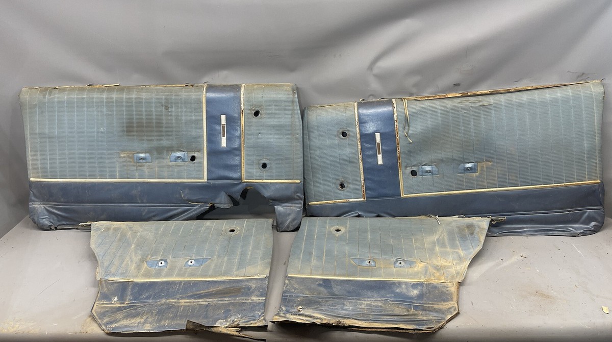 1965 1966 Ford Galaxie XL Interior 2 Door Panels Hardtop Front