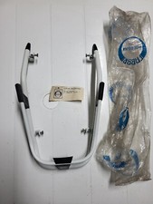 paraurti bianco fabbri accessorio dell'epoca per vespa pk-xl 50 125