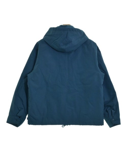 Supreme 19SS Cheetah Station Hood Parka Jacket Blue Leopard Size M 