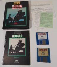 Deluxe Music Construction Set Commodore Amiga 1986 Geoff Brown Electronic Arts