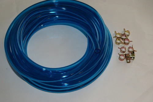 Pro 8mm 5/16" ID Clear Blue Fuel Line