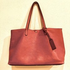 Sole Sociaty Zeda Large Chestnut Vegan Leather Tote Bag