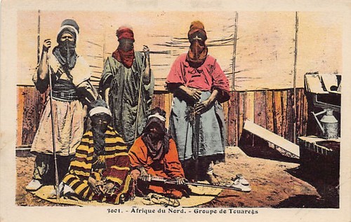 Sahara - ALGERIEN - Gruppe der Tuareg - Publ. Ets Foto - Albert 3001 - Bild 1 von 2