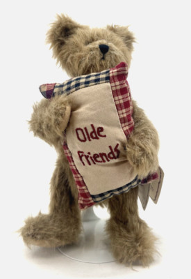 NEW Boyds Head Bean Collection 903067 Bea A. Goodfriend Brown Plush Stuffed Bear