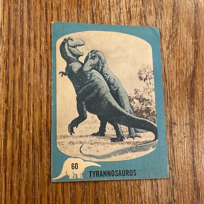 その他 T-Rex x GAS Trading Card DINOSAUR SERIES #60 NU-CARD 1961