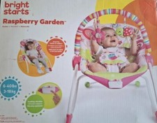 New Raspberry Garden baby/toddler rocker/Dented box but did not damage rocker at